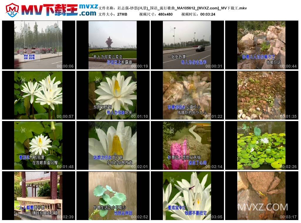 迟志强-钞票(风景)_国语_流行歌曲_MA105612